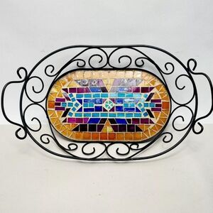 VTG Southwestern Mosiac Ovsl Trag